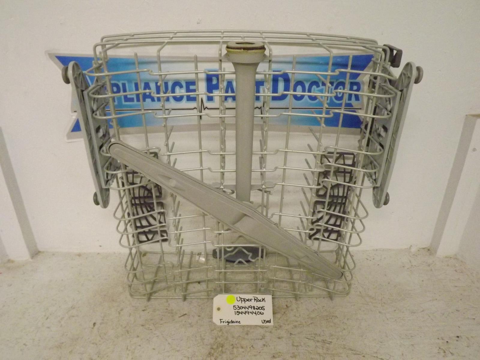 Frigidaire Dishwasher 5304498205 154494406  Upper Rack Used Frigidaire Dishwasher 5304498205 154494406  Upper Rack Used
